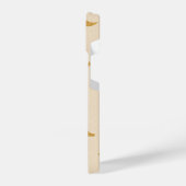 Personalized M Initial Star Phone Case – Cute Whit iPhoneケース (左側面)