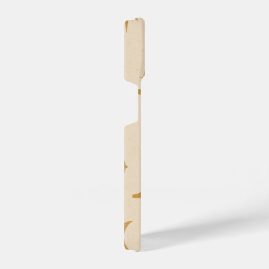 Personalized M Initial Star Phone Case – Cute Whit iPhoneケース (右側面)