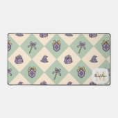 Personalized Magic Academy Wizard School Green デスクマット (正面)