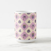 Personalized Magic Academy Wizard School Pink コーヒーマグカップ (中央)