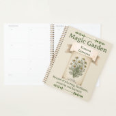 Personalized Magic Garden Journal - Chamomile プランナー手帳 (ディスプレー)