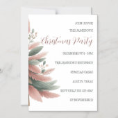 Personalized Magnetic Christmas Party Invitation マグネット招待状 (正面)
