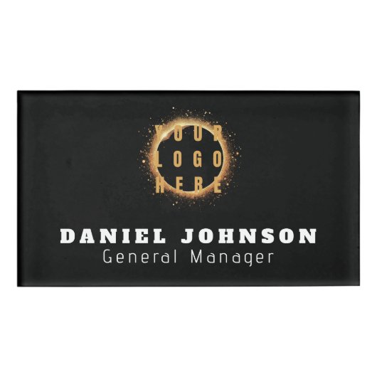 Personalized Magnetic Company Employee 名札 (正面)