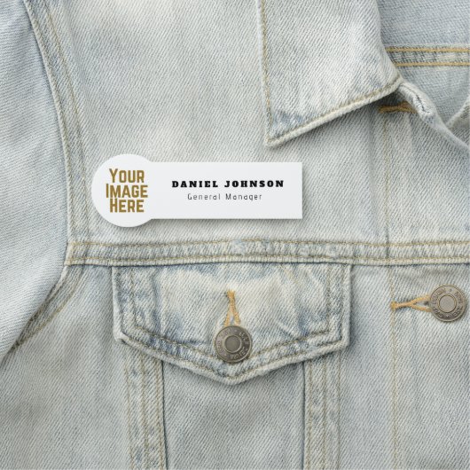 Personalized Magnetic Company Employee Name Tag 名札 (インサイチュ)