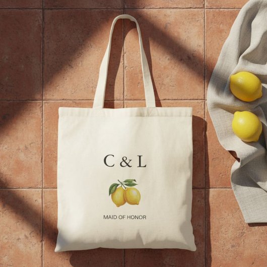 Personalized Maid of Honor Tote Bag トートバッグ