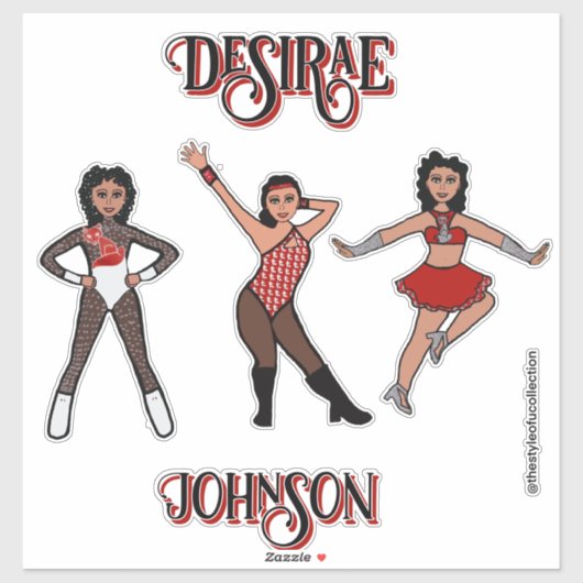 Personalized Majorette / 3- Style Sheer White #2 シール (シート)