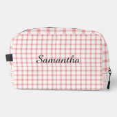 Personalized Makeup Bag, Custom Makeup Bag, ドップキット (正面)