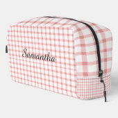 Personalized Makeup Bag, Custom Makeup Bag, ドップキット (右コーナー)