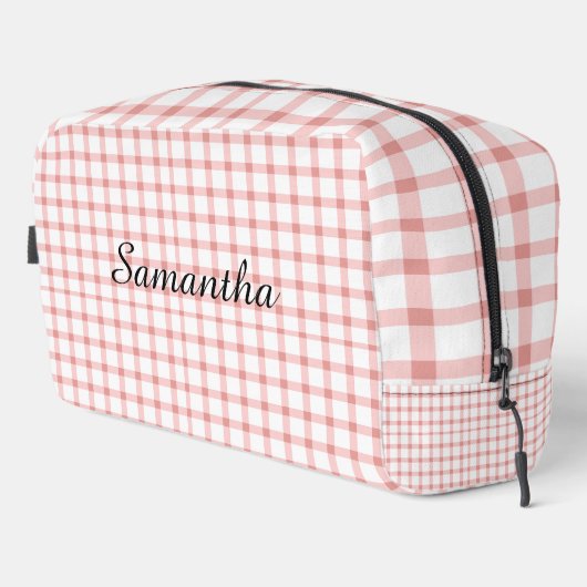 Personalized Makeup Bag, Custom Makeup Bag, ドップキット (右コーナー)