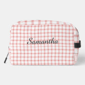 Personalized Makeup Bag, Custom Makeup Bag, ドップキット (裏面)