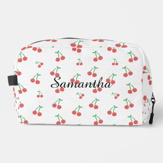 Personalized Makeup Bag, Custom Makeup Bag ドップキット (正面)
