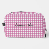Personalized Makeup Bag, Custom Makeup Bag, ドップキット (正面)