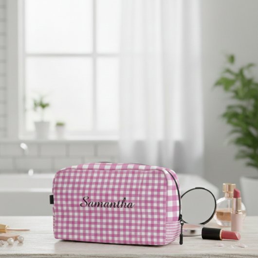 Personalized Makeup Bag, Custom Makeup Bag, ドップキット