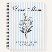 Personalized mama gratitude diary | Mother's day ノートブック (正面)