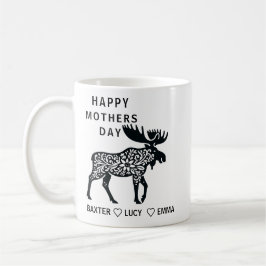 Personalized Mama Moose Mug | Mother’s Day コーヒーマグカップ