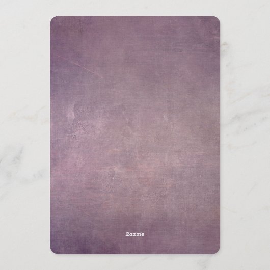 Personalized Map of Love Journey Wedding 招待状 (裏面)