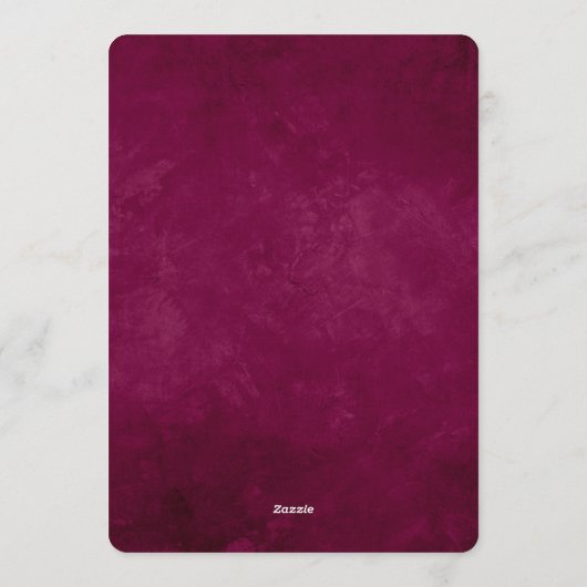 Personalized Map of Love Journey Wedding 招待状 (裏面)