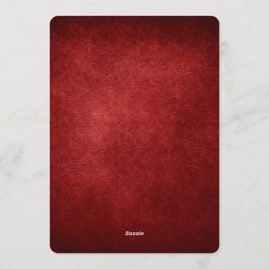 Personalized Map of Our Love Journey Save the Date 招待状 (裏面)