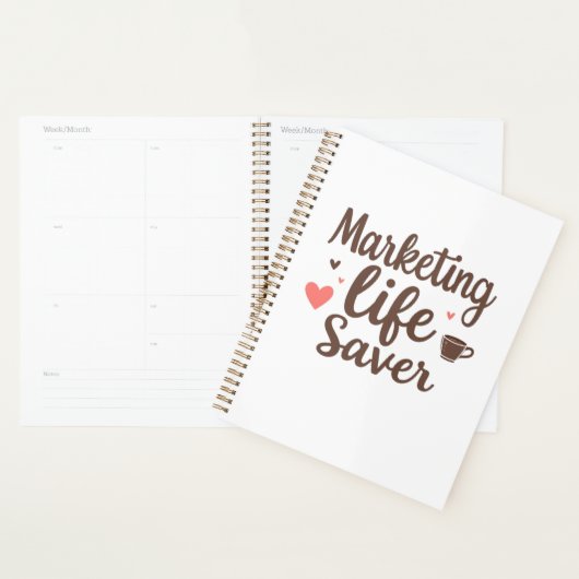 Personalized Marketing Life Saver プランナー手帳 (ディスプレー)