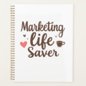 Personalized Marketing Life Saver プランナー手帳 (正面)