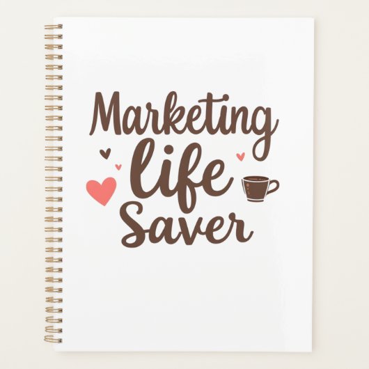 Personalized Marketing Life Saver プランナー手帳 (正面)