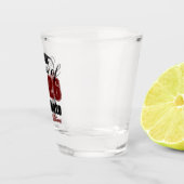 Personalized Maroon Class of 2026 Graduation ショットグラス (右)