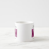 Personalized Massage – Best Mom Ever エスプレッソカップ (正面)