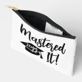 Personalized Masters Degree Graduation Mastered It アクセサリーポーチ (見開き)