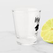 Personalized Masters Degree Graduation Mastered It ショットグラス (左)