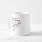 Personalized Math Teacher Appreciation Gift コーヒーマグカップ (正面左)