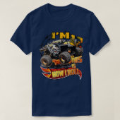 Personalized Max D Monster Truck Birthday  Tシャツ (デザイン正面)
