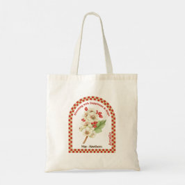 Personalized May Birth Month Flower Tote Bag トートバッグ