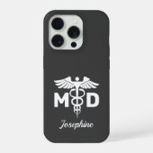Personalized MD Thank You Gift Doctor Phone Case iPhoneケース (裏面)
