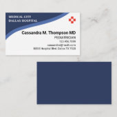 Personalized Medical Hospital Employee 名刺 (正面/裏面)