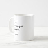 Personalized Meemaw Mug Best Chapter Yet コーヒーマグカップ (正面左)