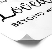 Personalized Memorial 6 Photo Collage Funeral ポスター (角)