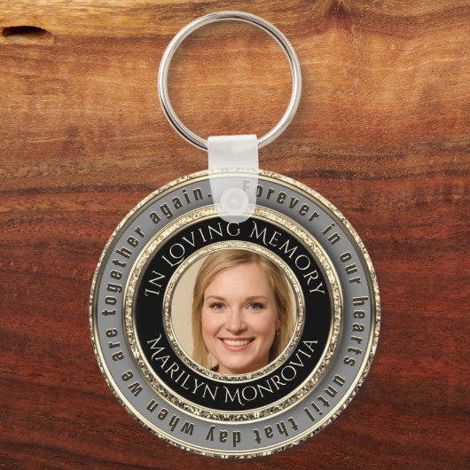 Personalized Memorial Keychain キーホルダー (正面)
