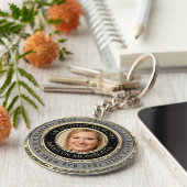 Personalized Memorial Keychain キーホルダー (側面)