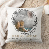 Personalized Memorial Pillow – Hug This Pillow クッション (ブランケット)