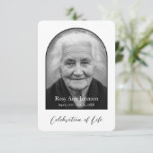 Personalized Memorial Thank You Card サンキューカード (スタンド正面)
