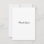 Personalized Memorial Thank You Card サンキューカード (裏面)