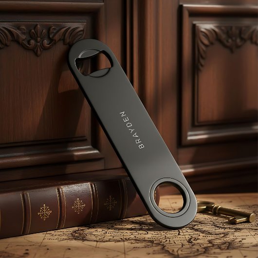 Personalized  men gifts speed bottle opener name スピード栓抜き