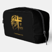 Personalized Men’s Faith-Based 1 Corinthians 16:13 ドップキット (右コーナー)