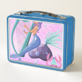 Personalized Mermaid  メタルランチボックス (裏面)