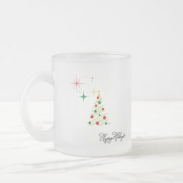 Personalized Merry Christmas Mug フロストグラスマグカップ