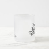 Personalized Merry Christmas Mug フロストグラスマグカップ (中央)