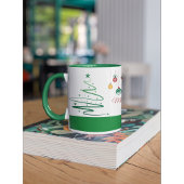 Personalized Merry Christmas Mug マグカップ