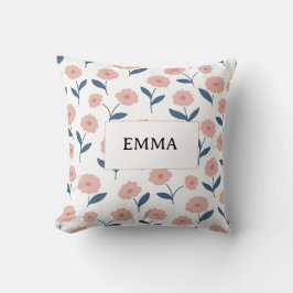 Personalized Merry Christmas Name Holiday Pillow クッション