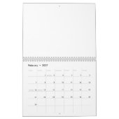 Personalized Merry Cruisemas Cruise Ship Family  カレンダー (2月 2027)