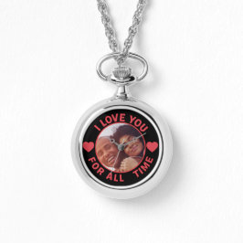  Personalized Message Photo I Love You All time 腕時計